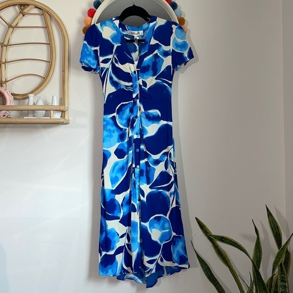 *NWT Diane von Furstenberg Cecilia Midi Dress - Picture 2 of 11